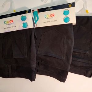 Large Black 'Color' by Faded Glory Jeggings